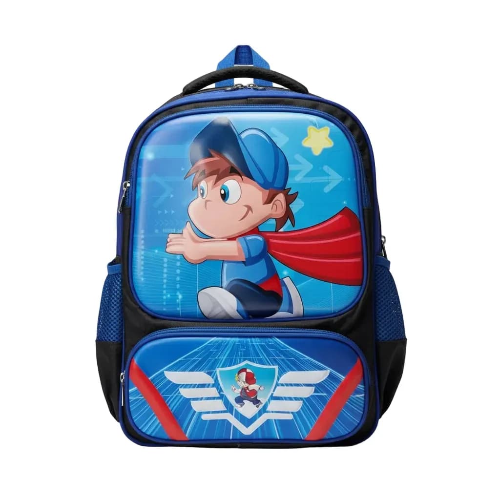 Boy Superhero School Backpack