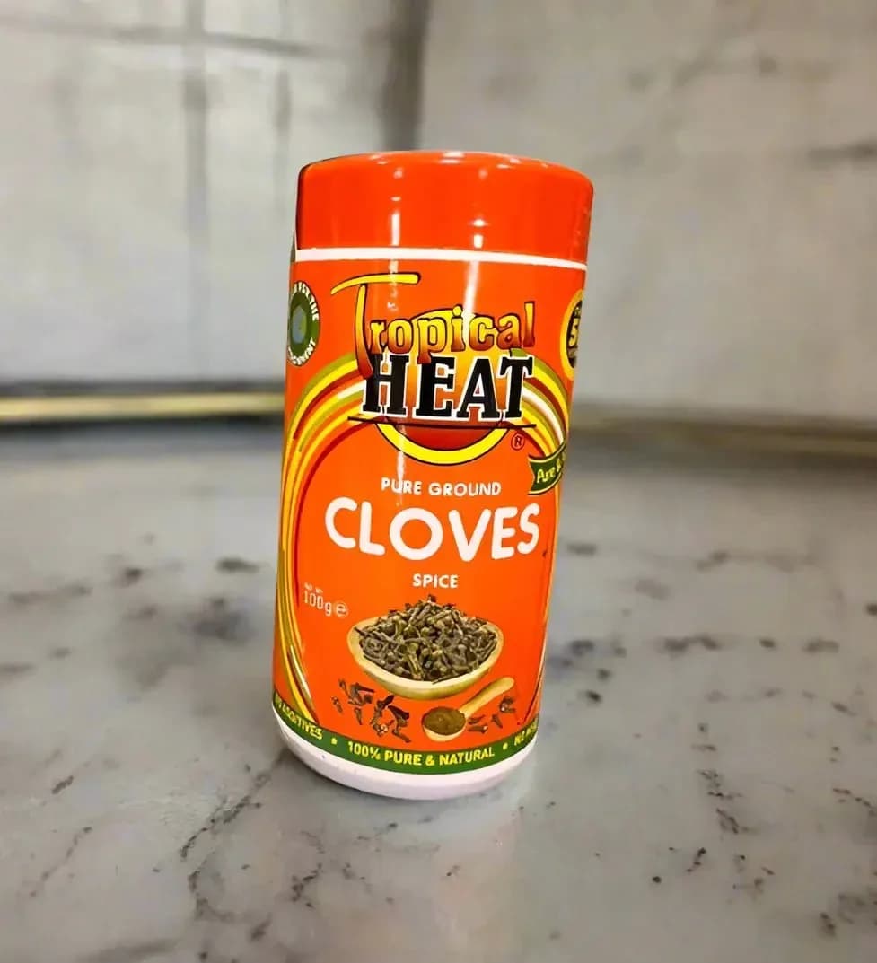 Tropical Heat Pure Ground Cloves Spice 100g