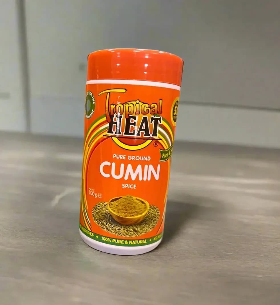 Tropical Heat Pure Ground Cumin Spice 100g