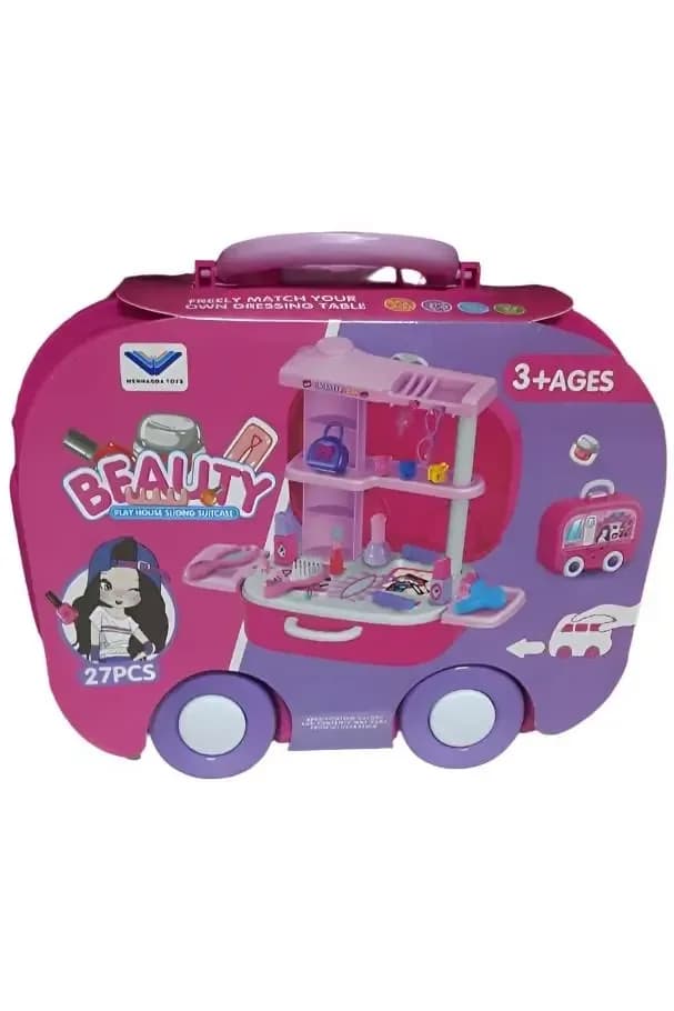 Pink Makeup & Grooming Play Set for Kids Package Height - 10.5 cm Makeup Set Age - 3 Years+