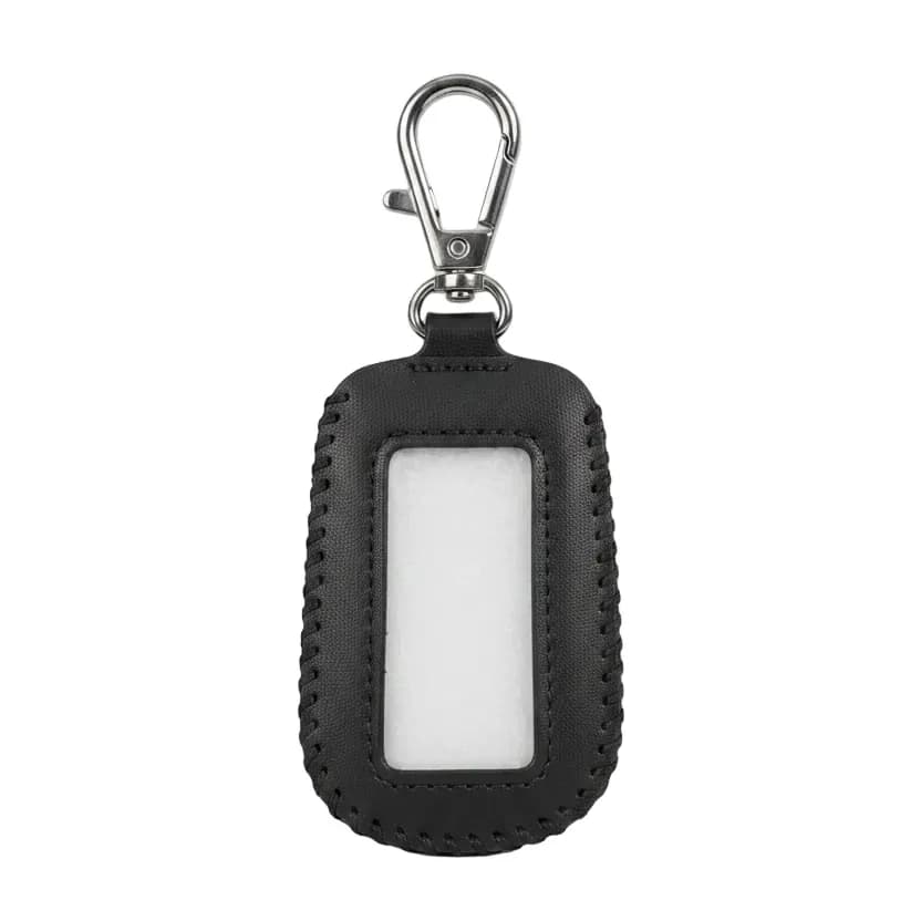 Universal Leather Key Fob Case - Black