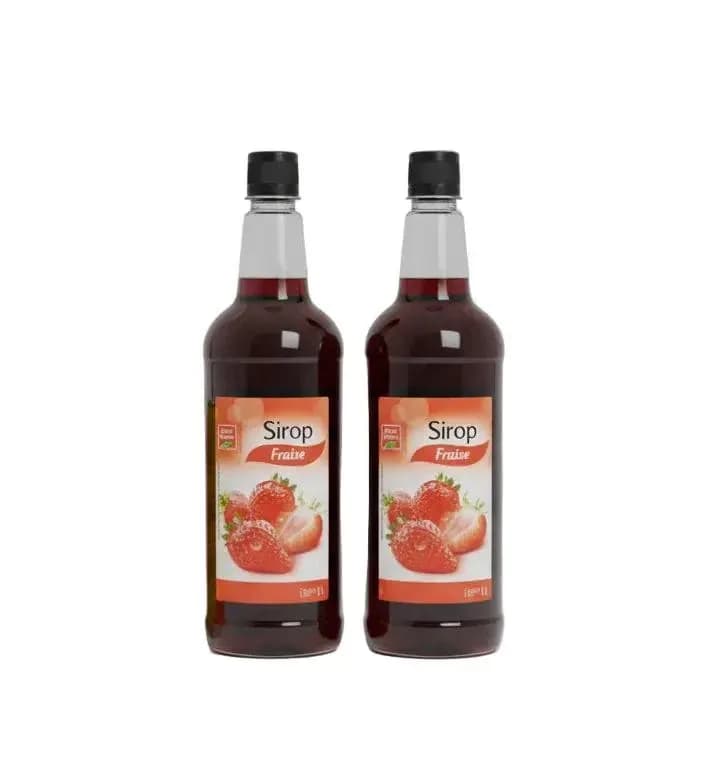 Belle France Sirop Fraise Strawberry Syrup 1L
