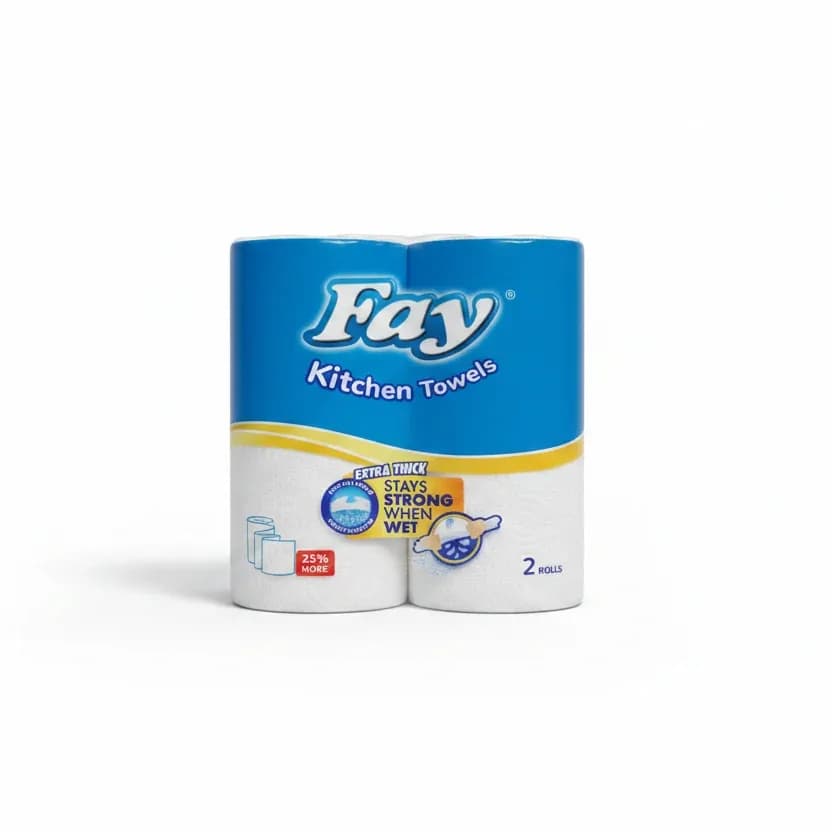 Fay Kitchen Towels (2 Rolls Pack)