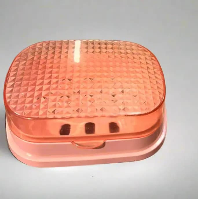 Stylish Multi-Color Soap Dish with Drainage – Keep Your Soap Fresh!