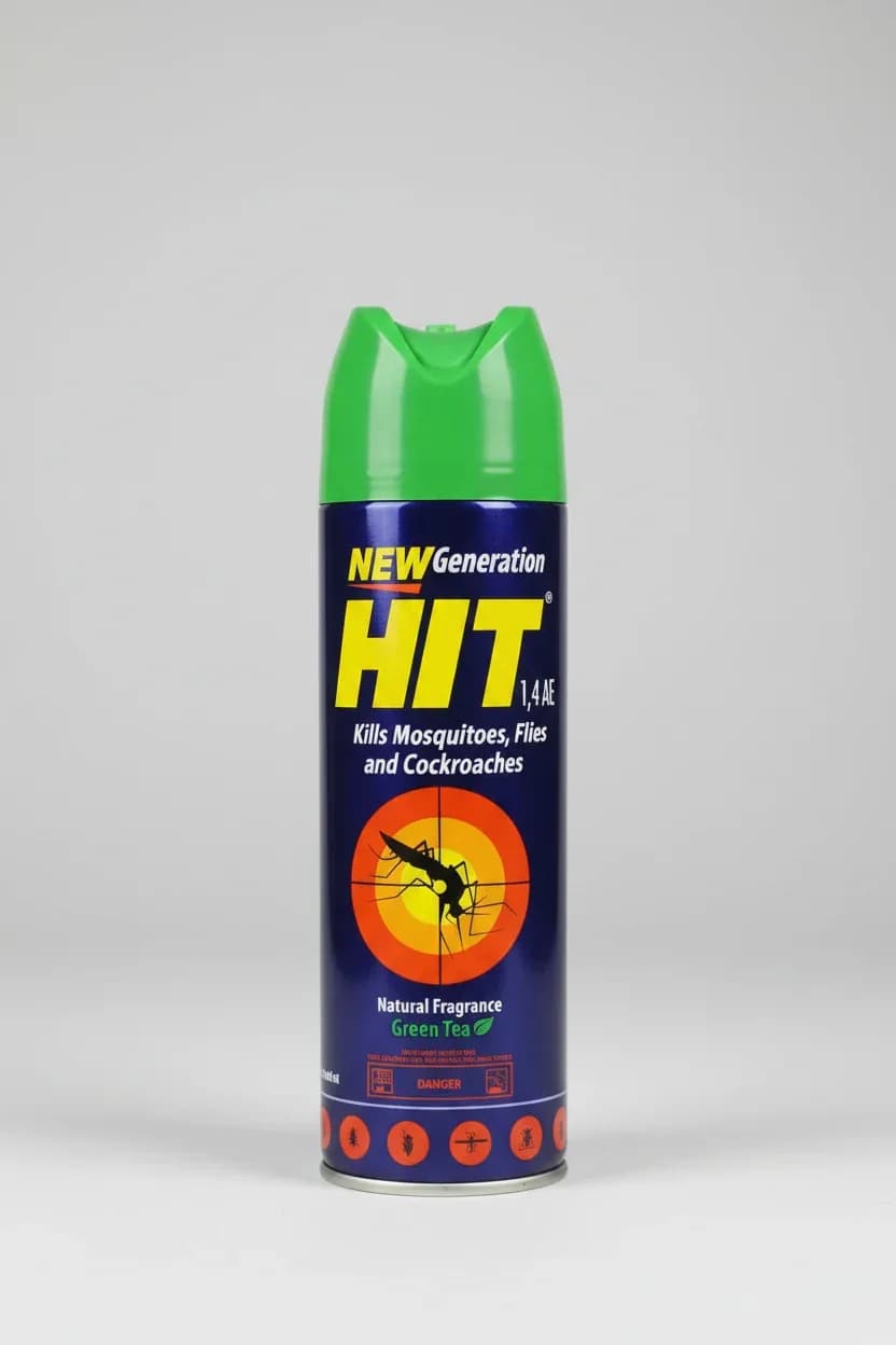 New Generation Hit Insecticide Spray 1.4 AE - Green Tea (400ml)
