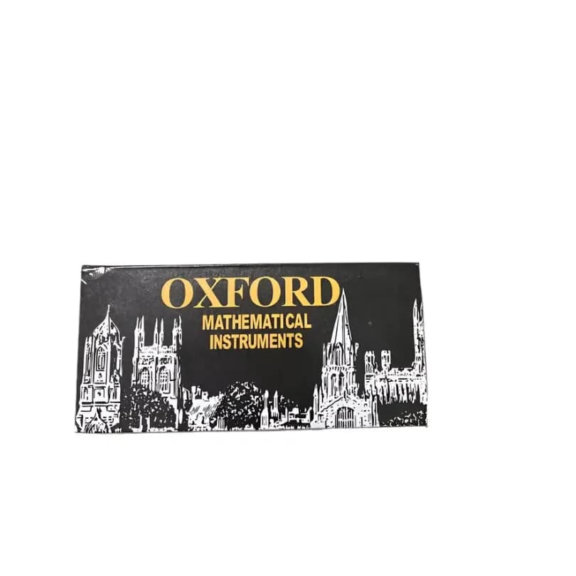 Oxford Mathematical Instruments Set in Tin Case