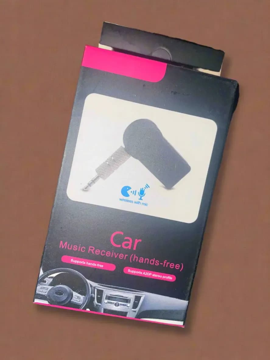 Bluetooth Car Music Receiver - Hands-Free Audio Adapter
