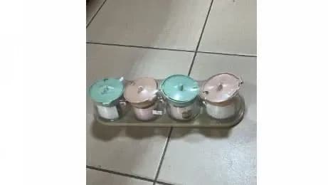 Qinggu Four Case Seasoning Box set of 4pcs