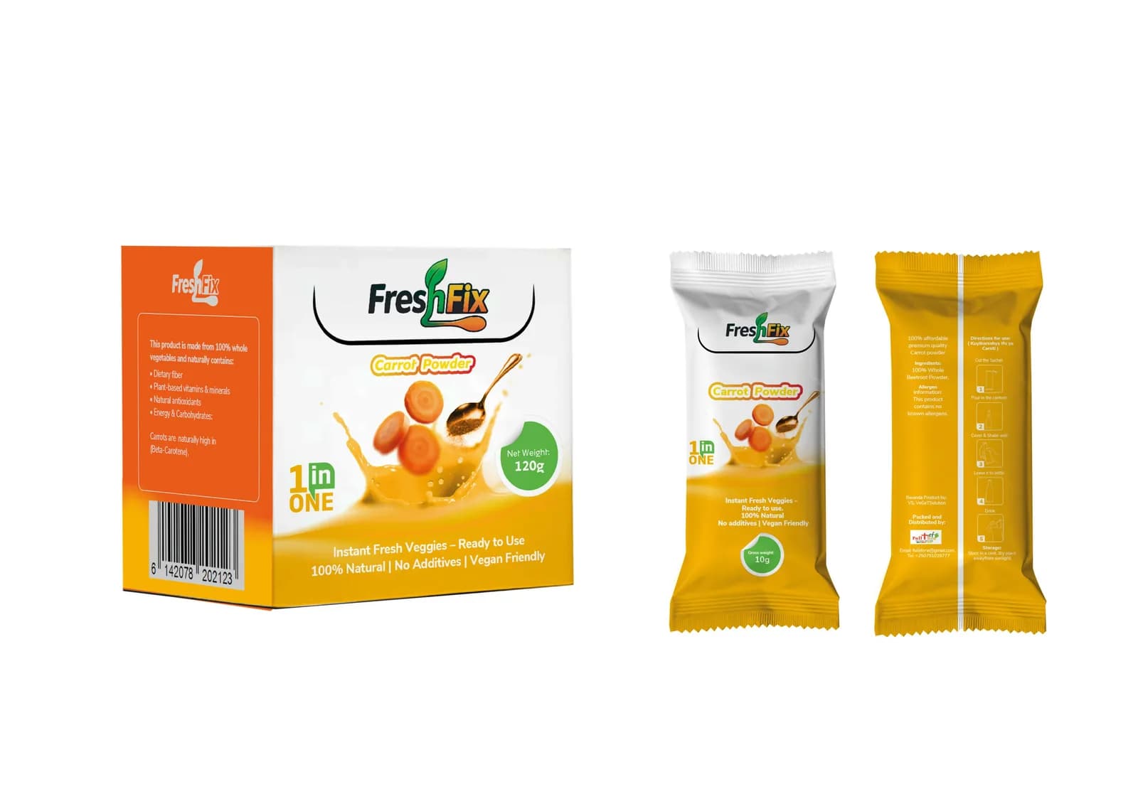 CaroTino -10((Instant Natural Carrot Powder)