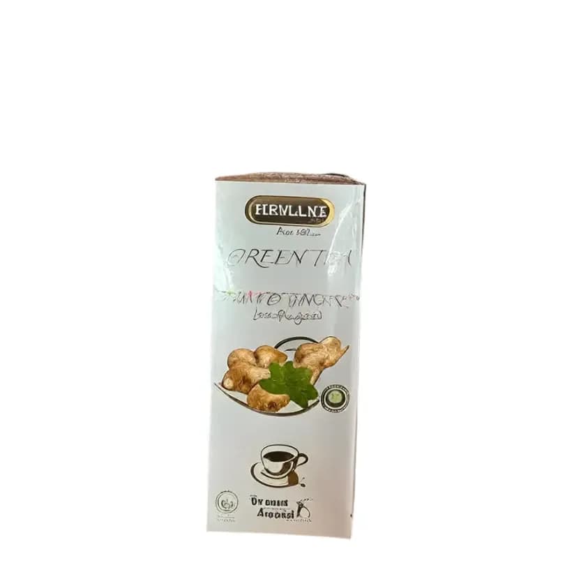 Hemani Green Tea with Mint & Ginger - 100% Natural, 20 Tea Bags