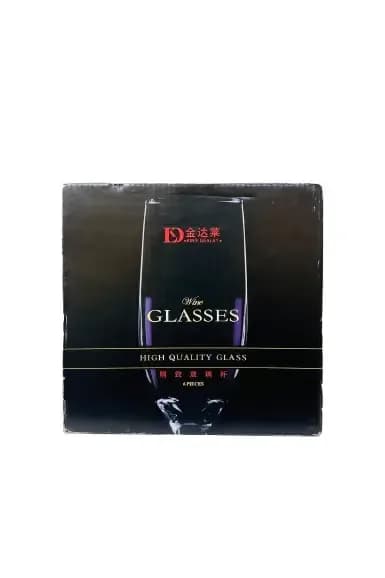 KF Wine Glasses - High Quality Glass, 6pcs
