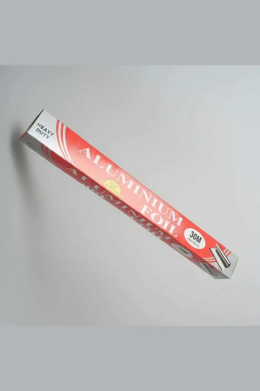 Heavy-Duty Aluminum Foil Roll – 30m x 45cm 30M
