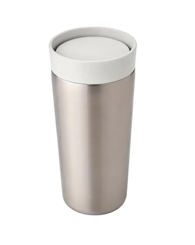 Brabantia Make & Take Insulated Cup, Medium, 0.36L, Light Grey