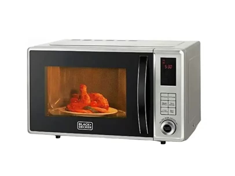 Black & Decker MWO Grill Silver – 23L
