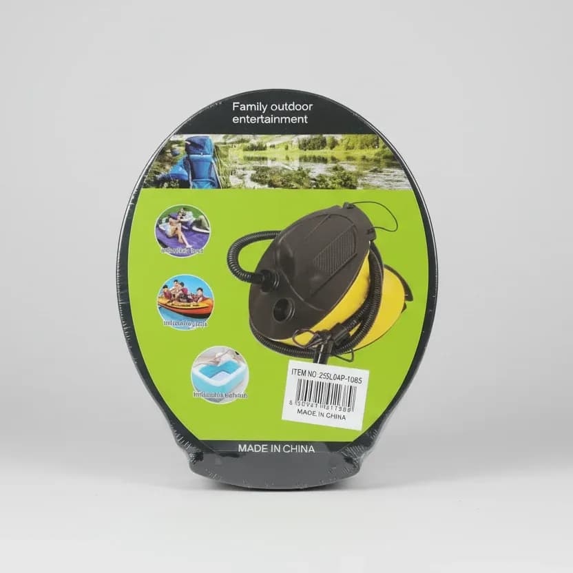 High-Volume Bellows Foot Air Pump – Manual Inflator & Deflator