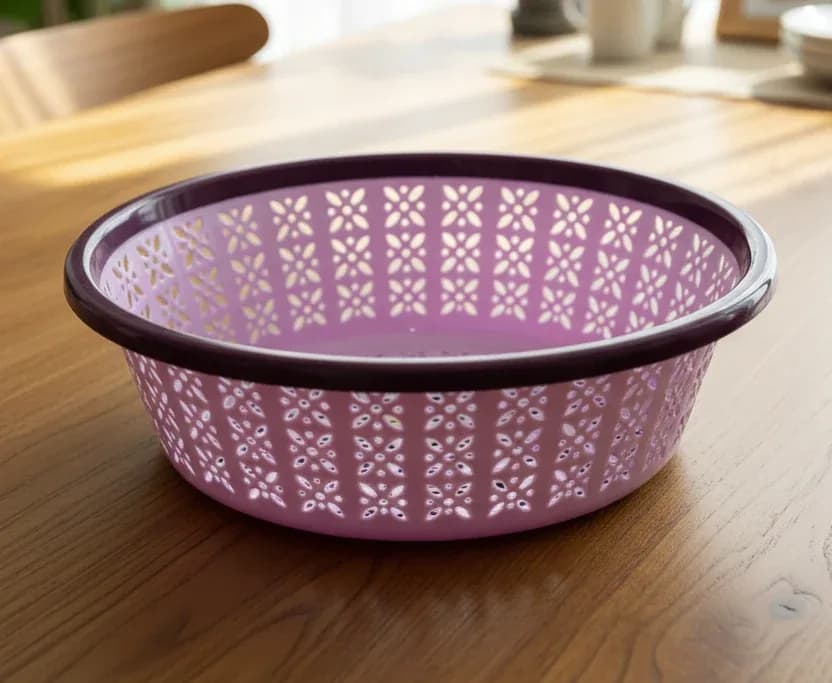 Plastic Fruit Basket – Durable and Lightweight Storage