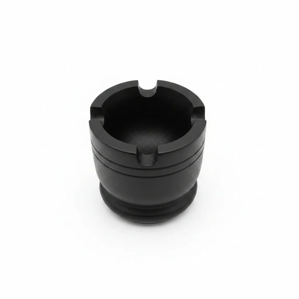 Traditional Dark Wooden Mortar