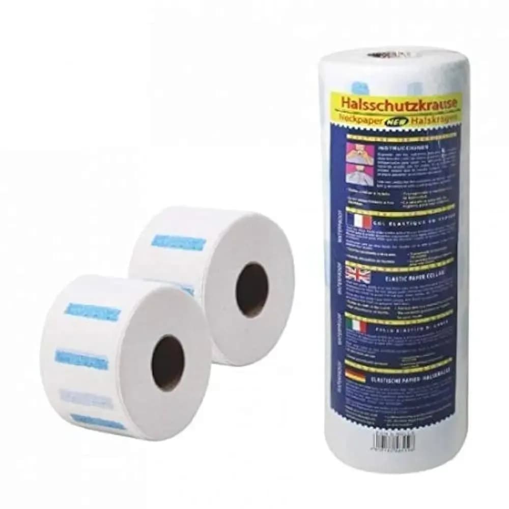 Disposable Barber Neck Strips / Neck Protection Paper 4 Rolls