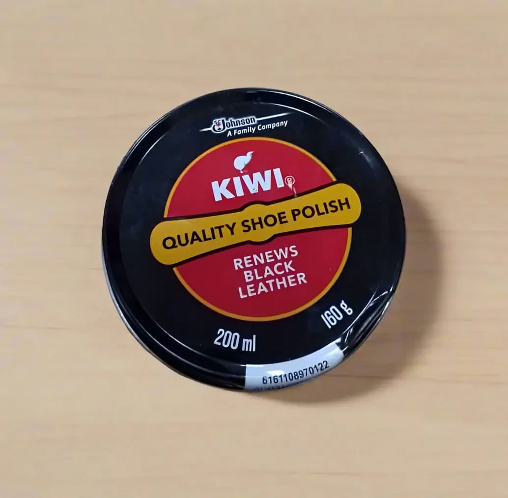 Kiwi Quality Shoe Polish Renew Black 200ml