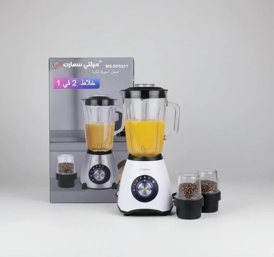 Multismart 2-in-1 Electric Stand Blender 500 watts 1.5L