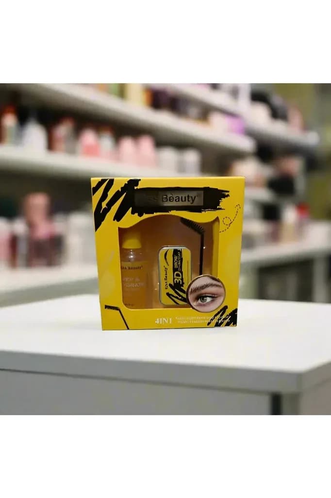 Kiss Beauty 4-in-1 Facial Brow Kit with 3D Brow Styling