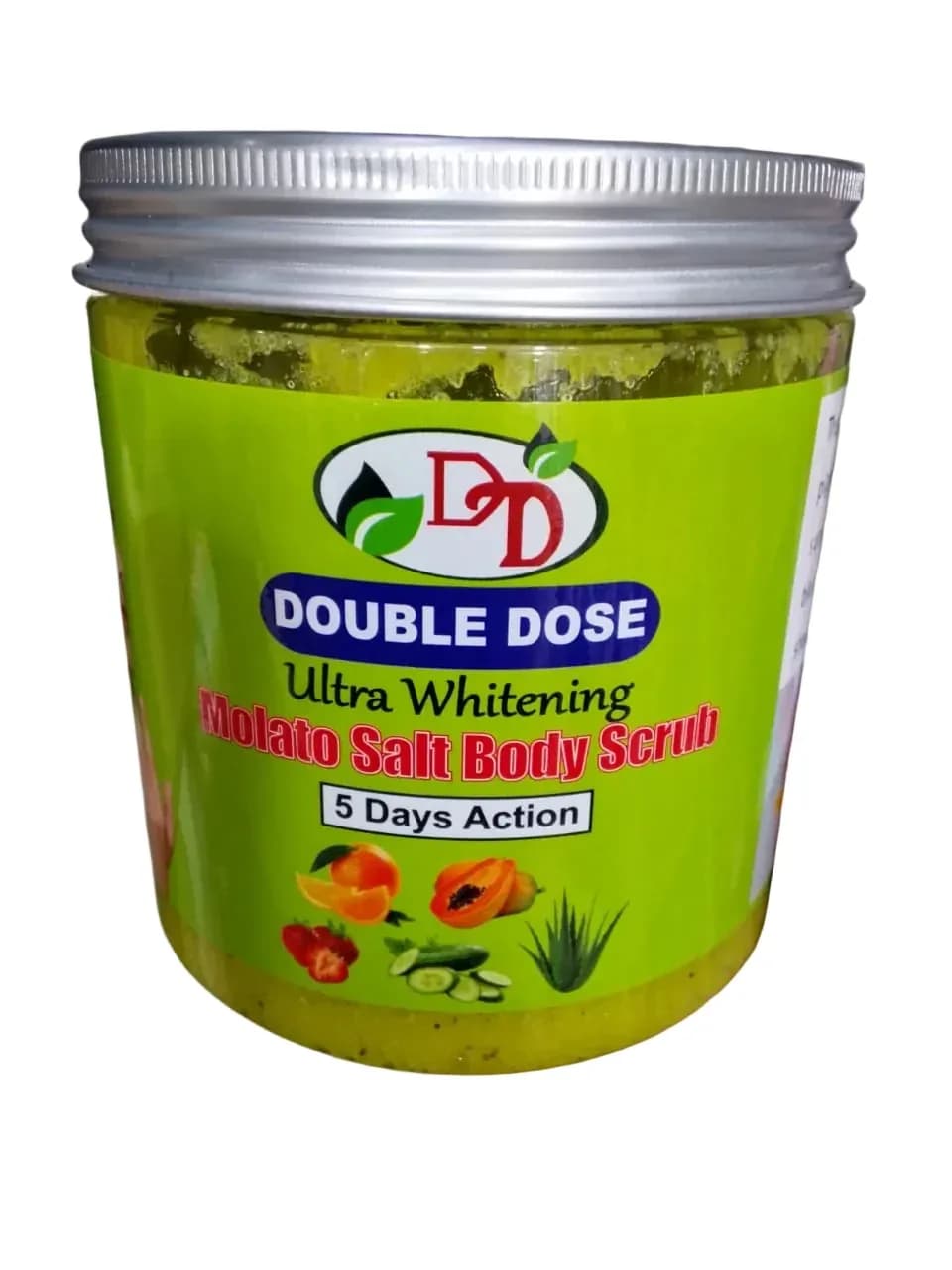Double Dose Ultra Whitening Molato Salt Body Scrub 600g