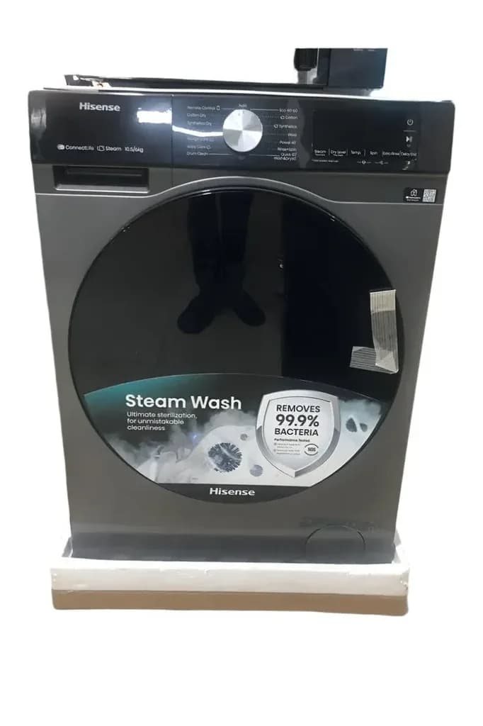Hisense Washing Machines 10Kg Washer Capacity Silver Color
