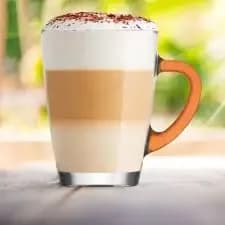 LAV Vega 6-Piece Glass Coffee Mugs Set with Handle