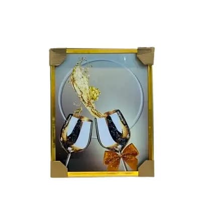 Champagne Toast Framed Wall Art (40 cm x 50 cm)