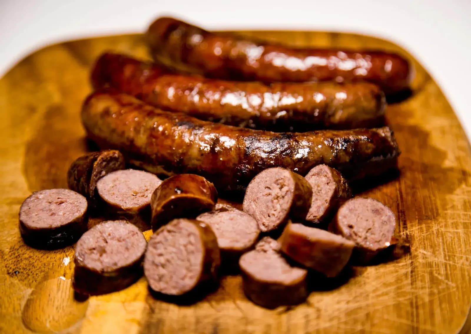 Cooked Beef Sausages/Kg