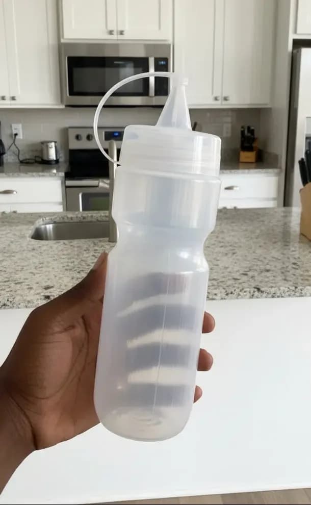 Plastic Squeeze Bottle – Condiment & Sauce Dispenser 660ml