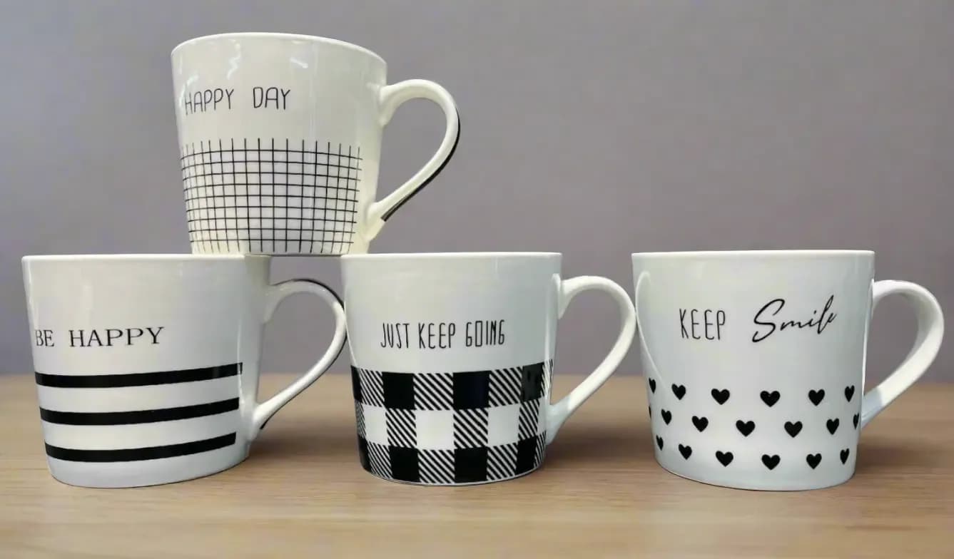 Black & White Mugs