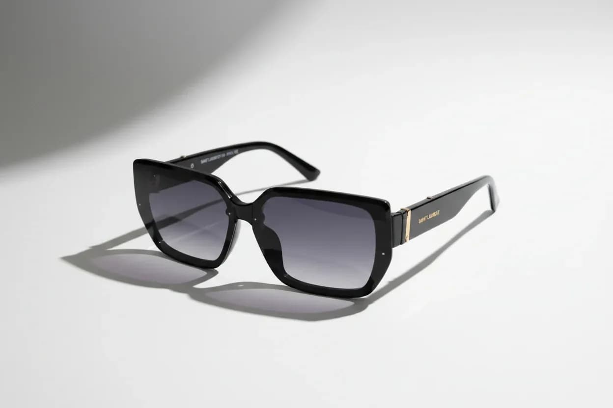 Saint Laurent Geometric Sunglasses