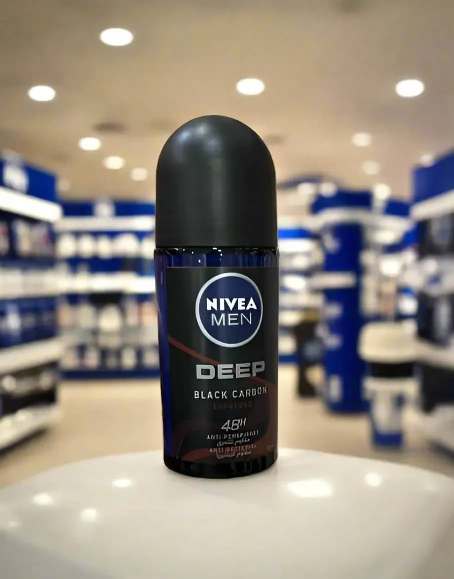 Nivea Men Deep Black Carbon Espresso Anti-Perspirant Roll-on 50ml