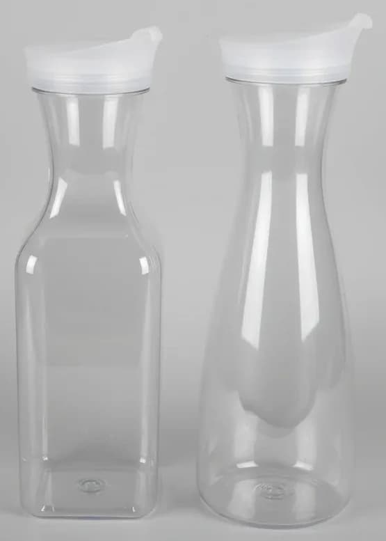 Jage Acrylic Beverage Carafe with Lids