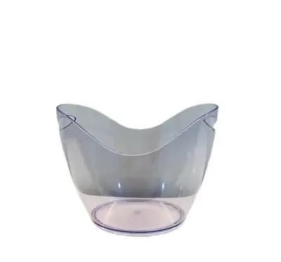 Clear Plastic Ice Bucket