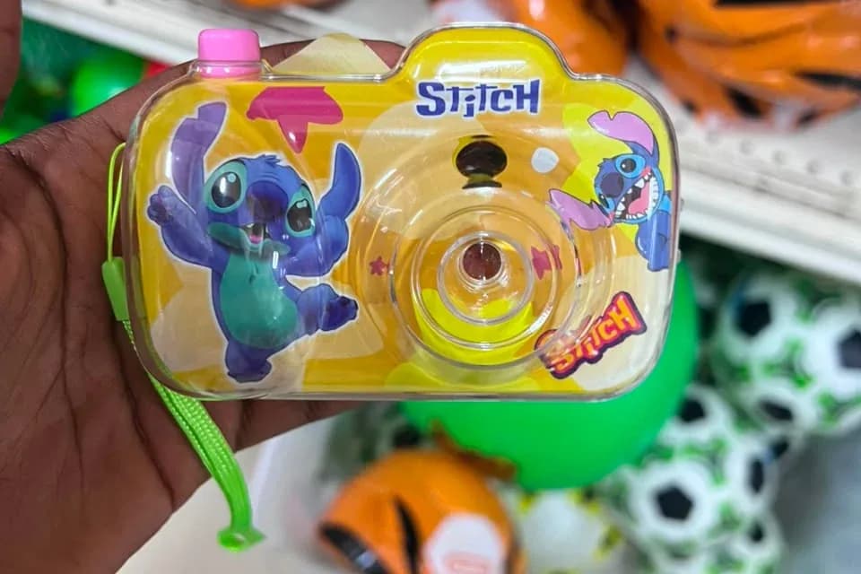 Disney Stitch Themed Kids Toy Camera