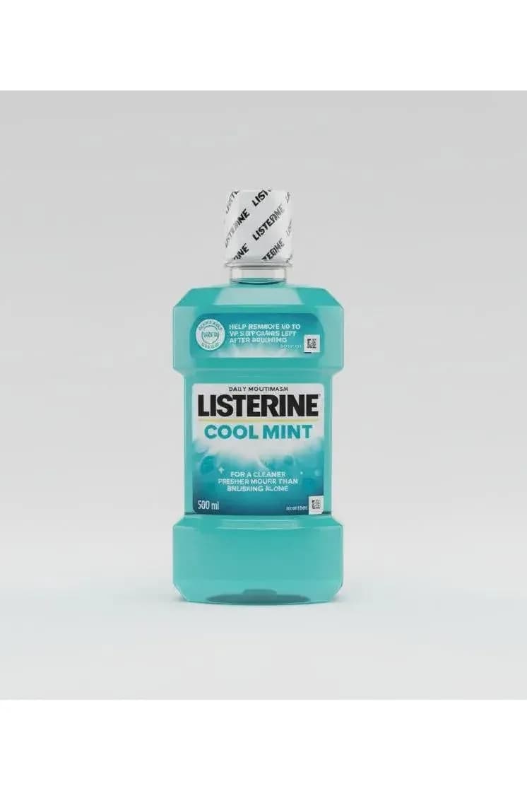Listerine Cool Mint Daily Mouthwash 500ml