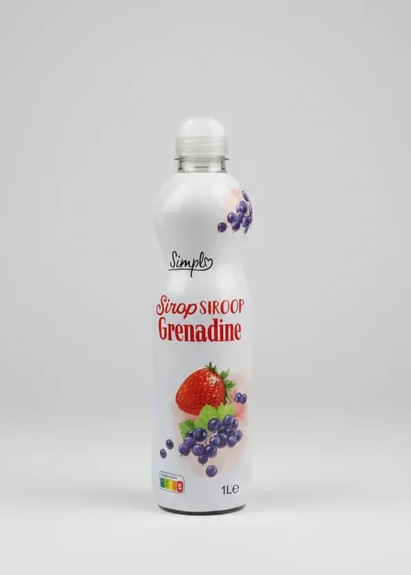 Simply Sirop Grenadine 1L