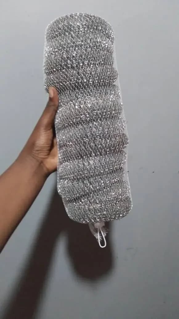 Steel Wool Scrubber Pq 12pcs