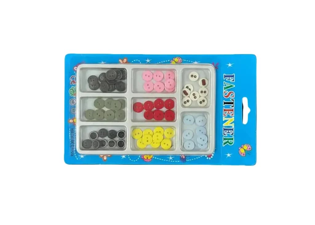 Colorful Sewing Buttons Craft Kit