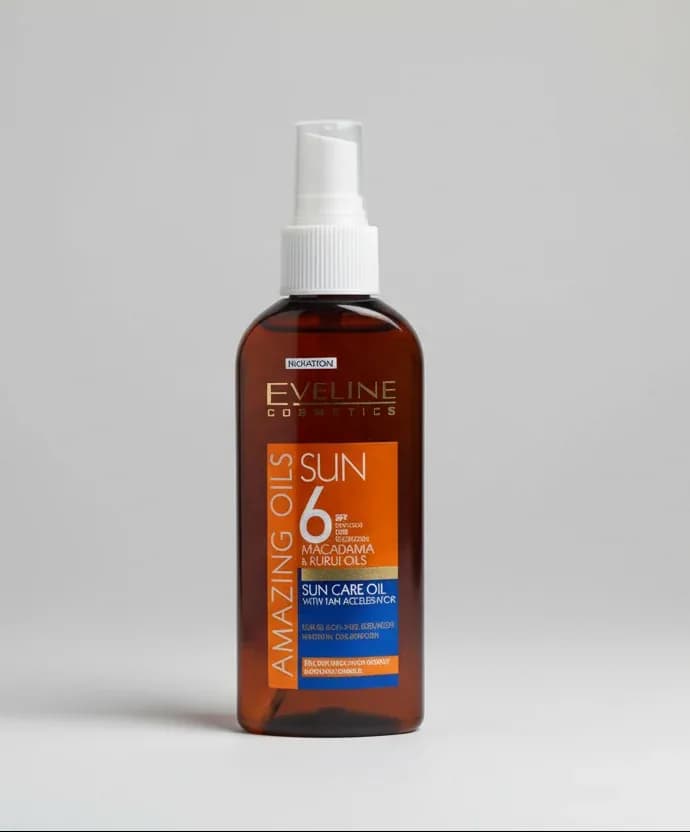 Eveline Cosmetics Amazing Oils Sun Care Oil with Tan Accelerator SPF 6 150ml