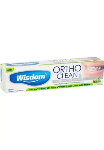 Wisdom Ortho Clean Toothpaste – Perfect Care for Braces and Sensitive Teeth