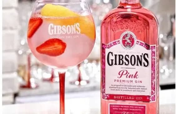 Gibson's Pink Premium Gin /1L Sweet