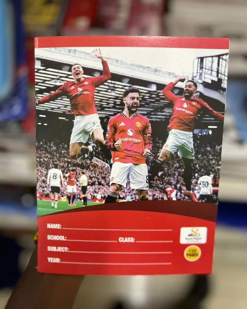 Manchester United Players Exercise Book (120 Pages)