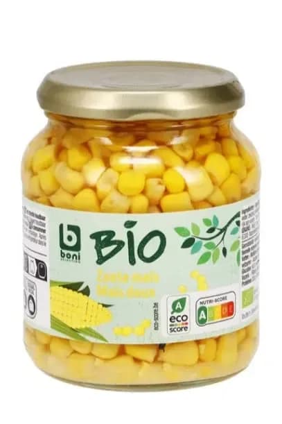 BONI BIO sweet corn 340g