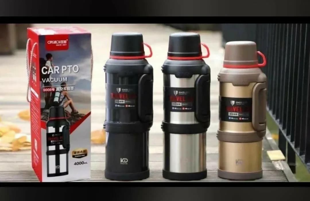 Large Capacity Vacuum Insulated Travel Flask 3L