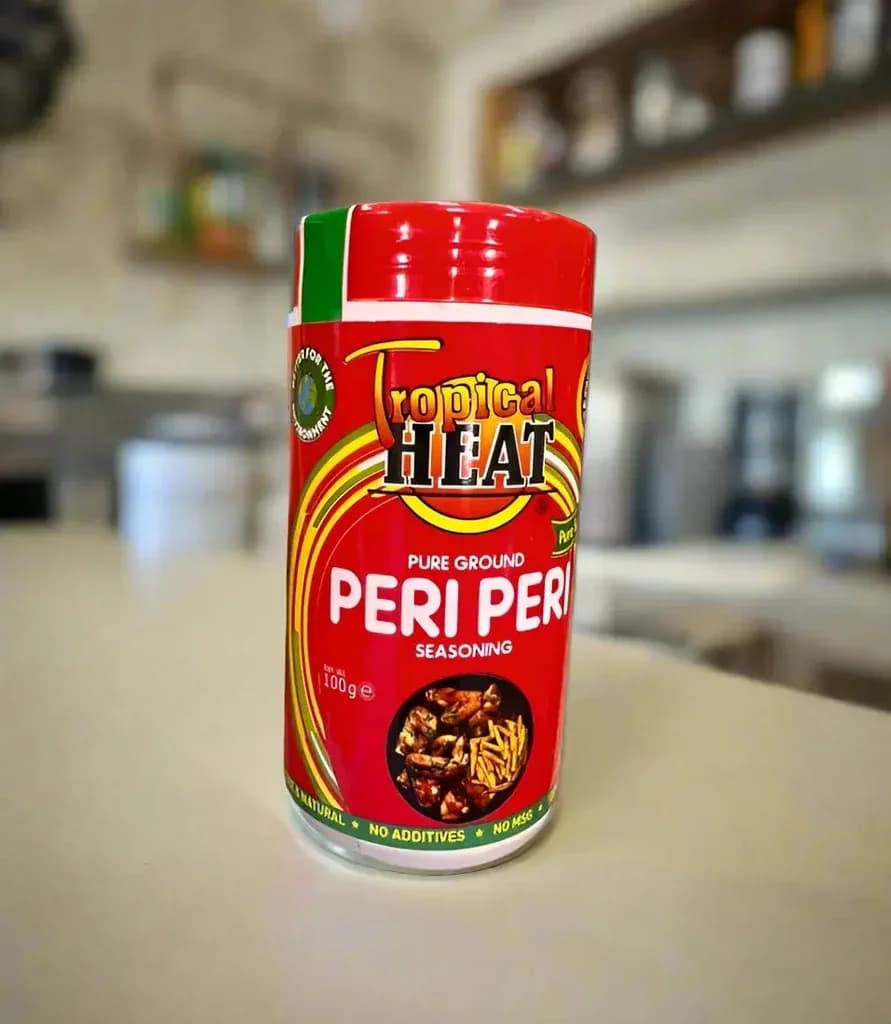 Tropical Heat Pure Ground Peri Peri Seasoning 100g