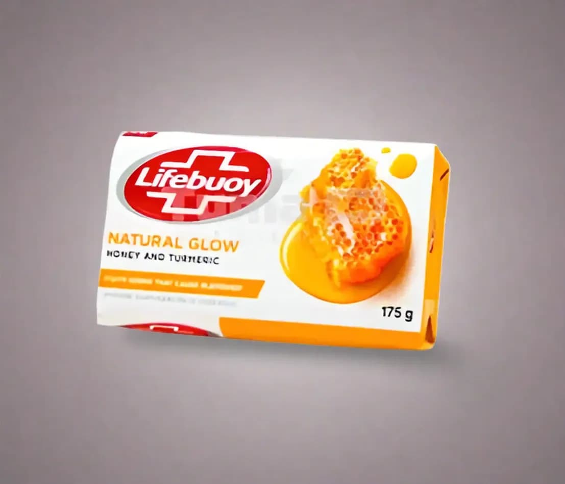 Lifebuoy Natural Glow Honey and Turmeric Soap 175g