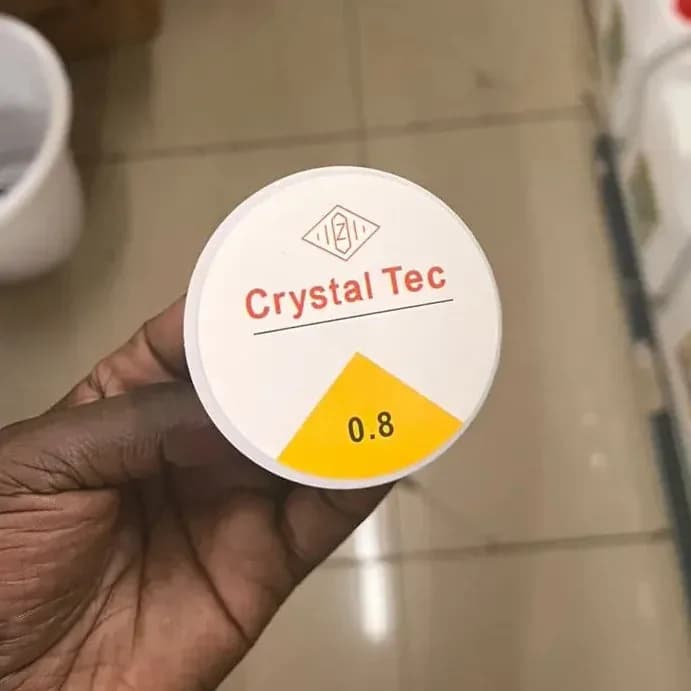 Crystal Tec 0.8mm Premium Fishing Line - Strong & Clear